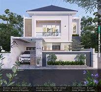 Desain Rumah Minimalis Modern 2 Lantai Ukuran 8X10