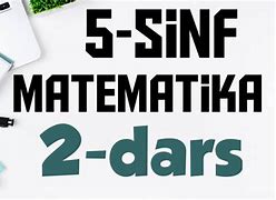 Matematika 5 Sinf Javoblari 2 Qism 247 248