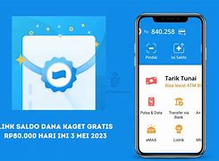 Saldo Dana Kaget Gratis Hari Ini